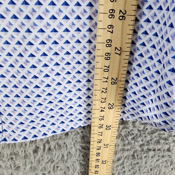 WRK Shirt Mens 15.5 Blue Long Sleeve Button Up Dress *NWT* - Picture 6 of 10